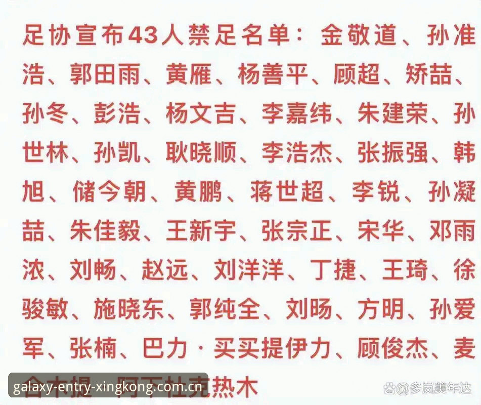 星空入口手机版 终身禁足17人、禁赛五年48人:星空入口手机版上的第三批罚单该怎么读?